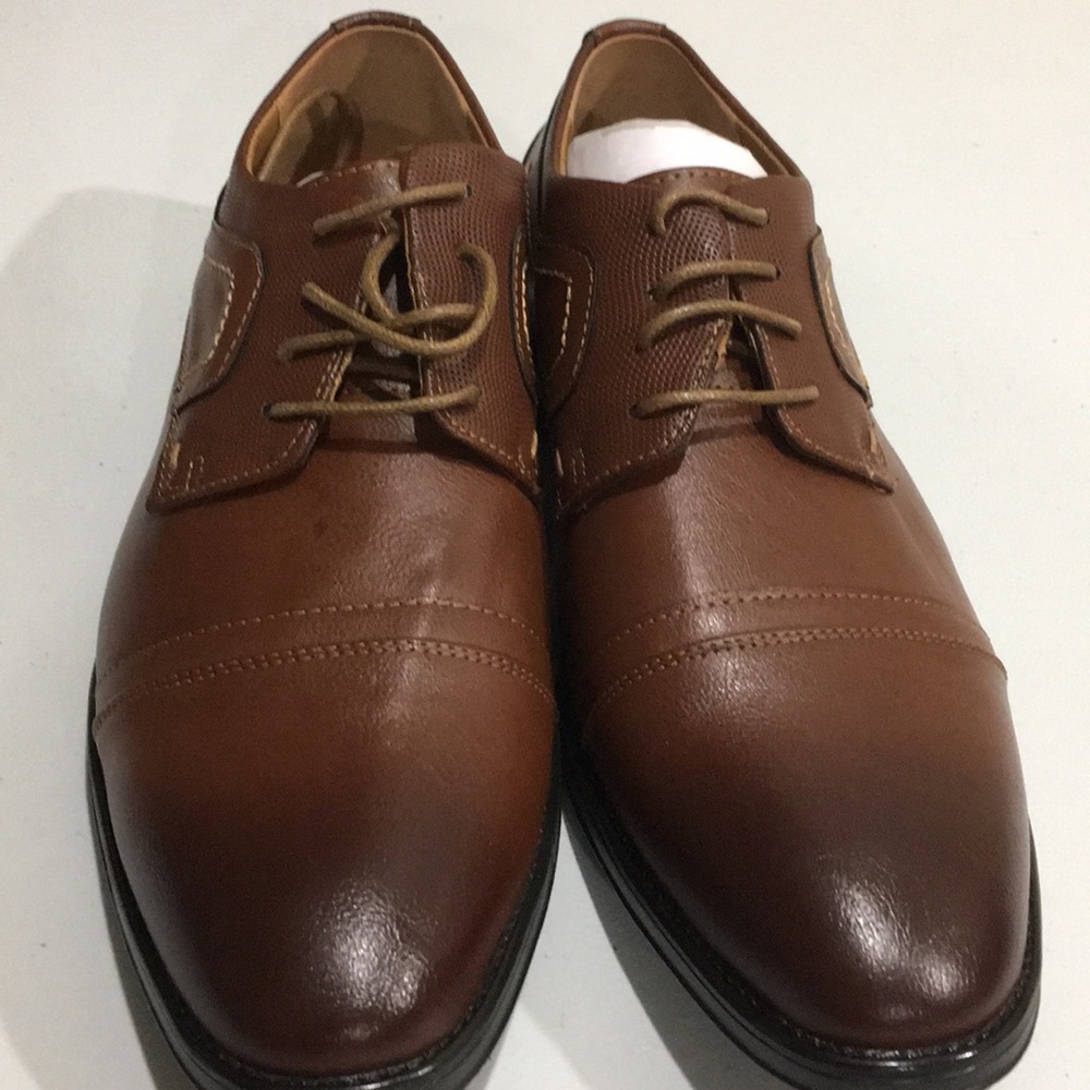 Marco vitale mens cap toe lace up dress shoe